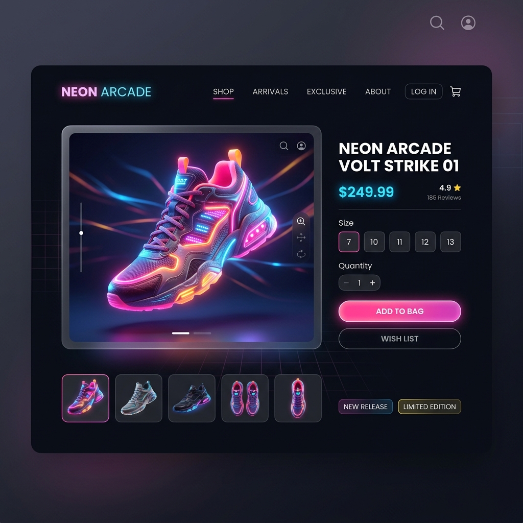 Premium E-commerce Website
