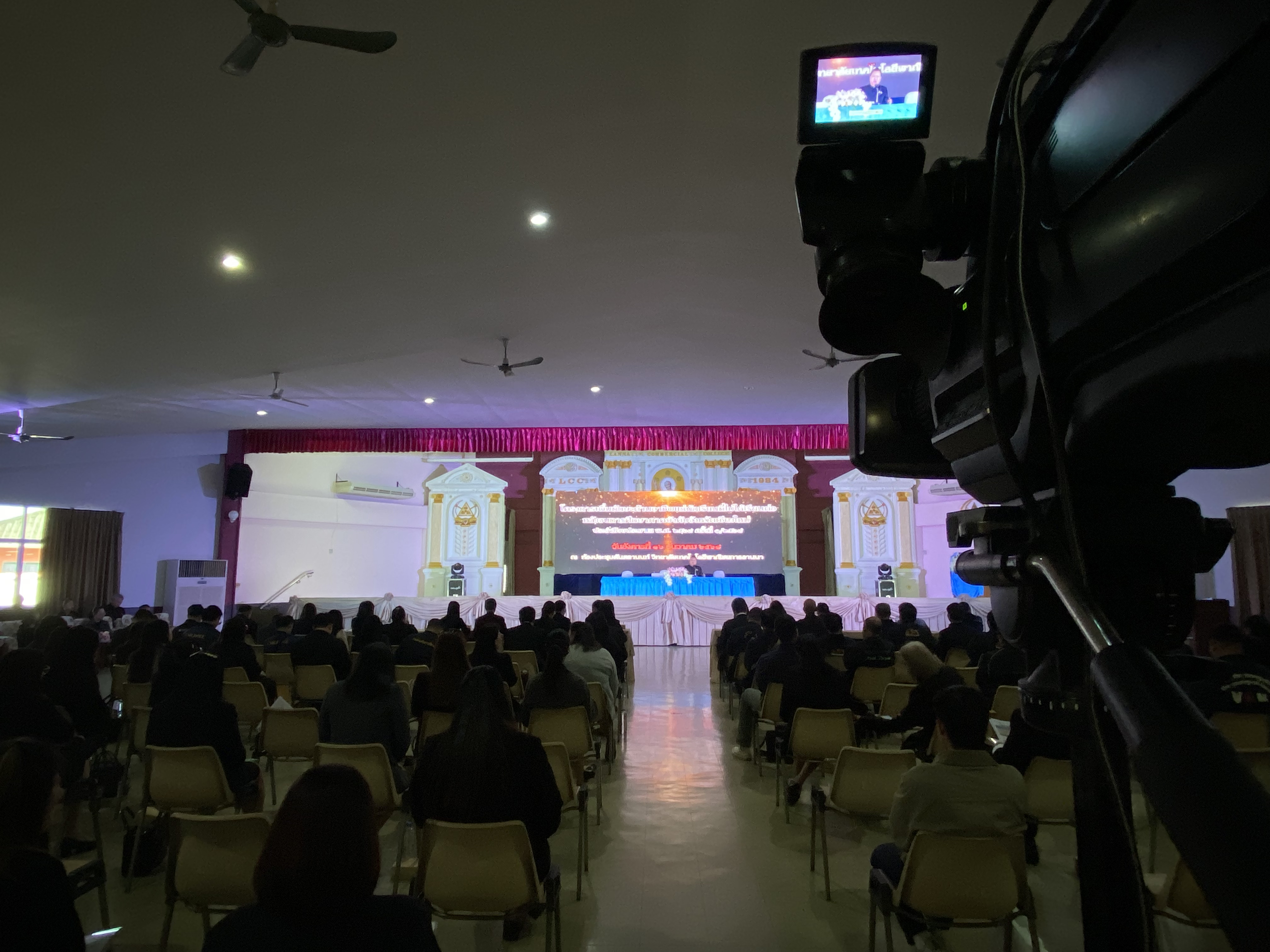 งาน OB Live ควบคุมกล้อง