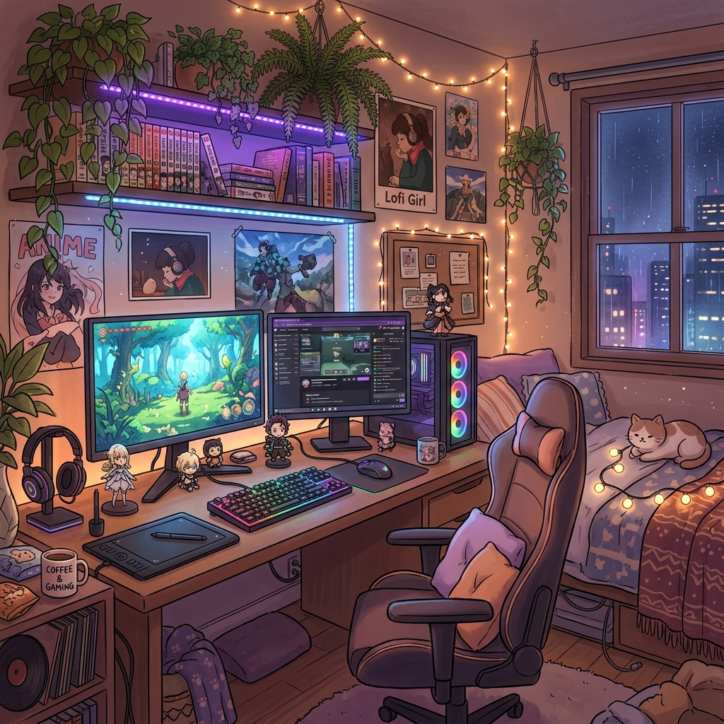 Cozy Setup Art